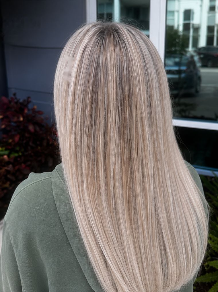 Highlights result at Hair by Heidi